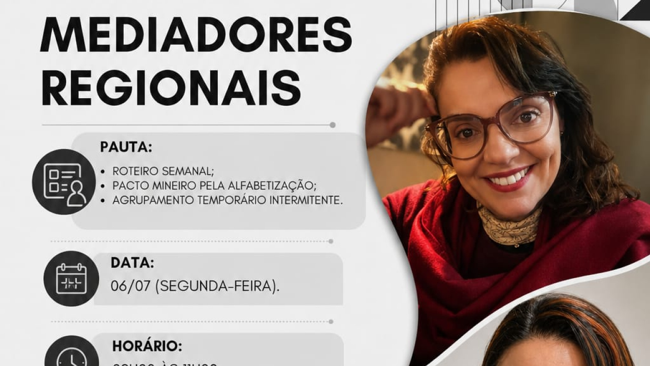 Live Semanal 06/07 – Roteiro de Acompanhamento Pedagógico Semanal, Pacto Mineiro pela Alfabetização e Agrupamento Temporário Intermitente